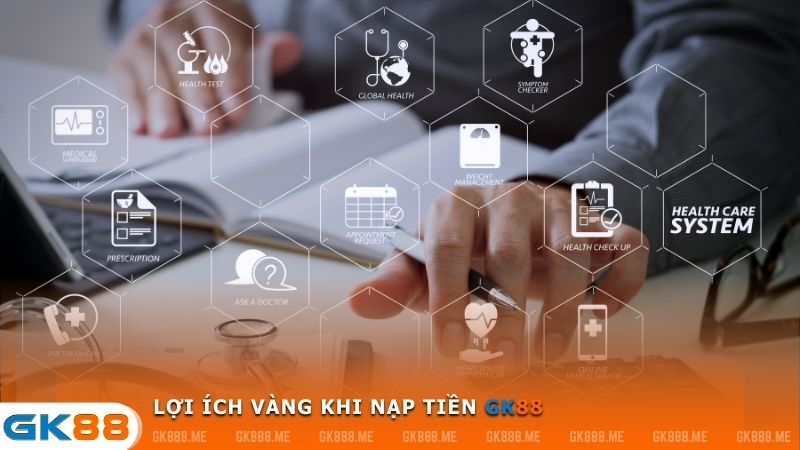 Mỗi lần nạp tiền tại GK88, người chơi sẽ được tích lũy điểm thưởng, có thể quy đổi thành các phần thưởng giá trị hoặc sử dụng để tham gia các sự kiện đặc biệt